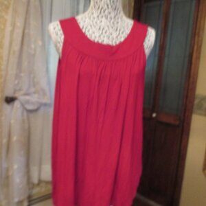 Red Summer Top-Dress Barn Woman-18/20